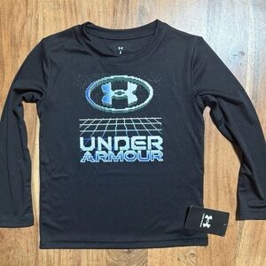 Under Armour Boys Long Sleeve T-shirt Size 5 NWT